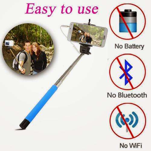 SELFY STICK MONOPOD FOR SMARTPHONE WITH ADJUSTABLE STICK