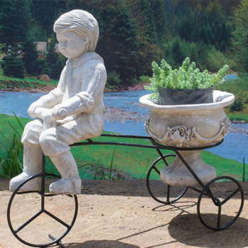 Cycling boy
