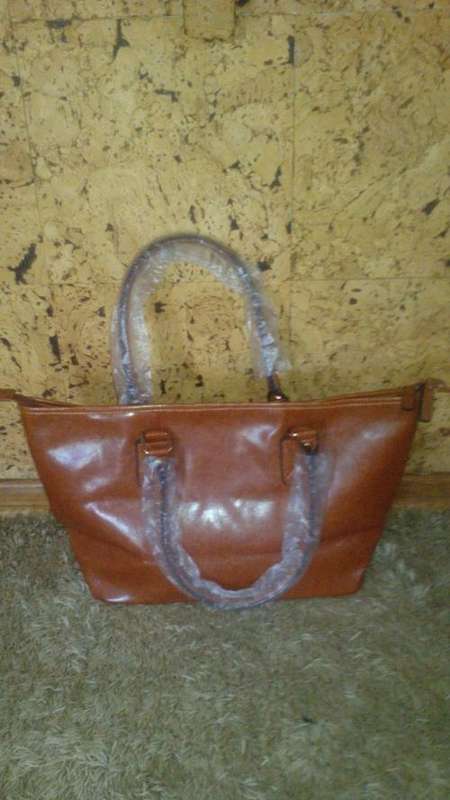 Brown Ladies hand bag