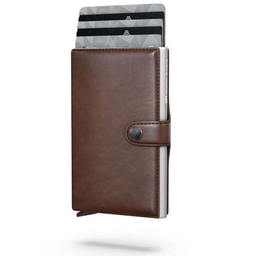 Wallet Junkie Credit Card Pop Up Wallet - Carbon Fiber