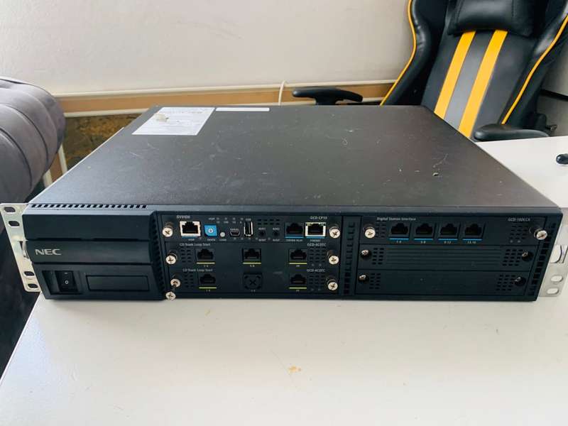 Nec Sv9100 Chs2ug-us W/ 1x Gcd-cp10, 1x Gcd-16dlca,