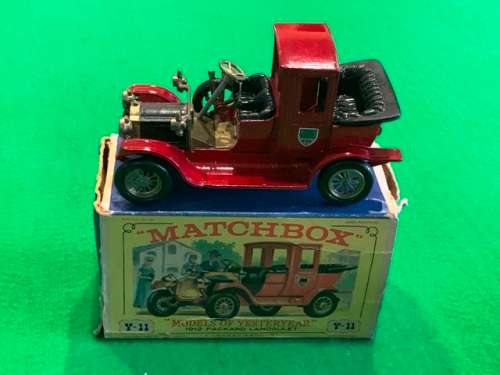 MATCHBOX MOYY. Y 11 1912 PACKARD.