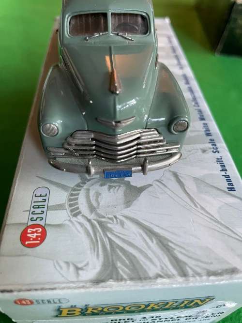 BROOKLIN MODEL BRK.136.1947 CHEVROLET TM STYLE MASTER SEDAN DELIVERY.CHAVEL GREEN.LIKE DINKY.