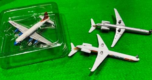 HERPA 1/500. AIROPLANES. LOT OF 3.