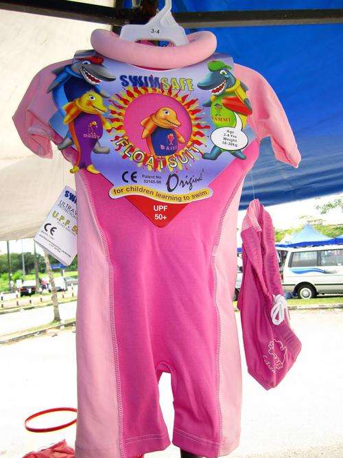 BARGAIN: Pink Floatsuit for Girls:  NEW.