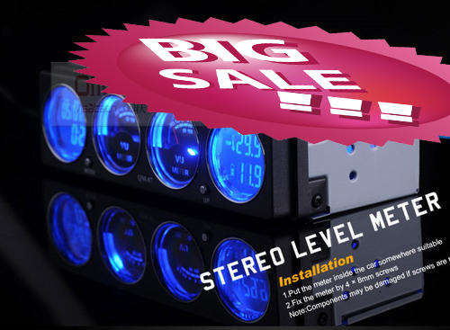 STEREO LEVEL METER
