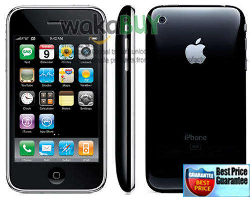 Apple iPhone 3G Black/White with 8G memory, 100% Original, BOXED with all accessories!