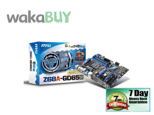 Motherboard MSI Z68A-GD65(B3) 100% New & Original!!
