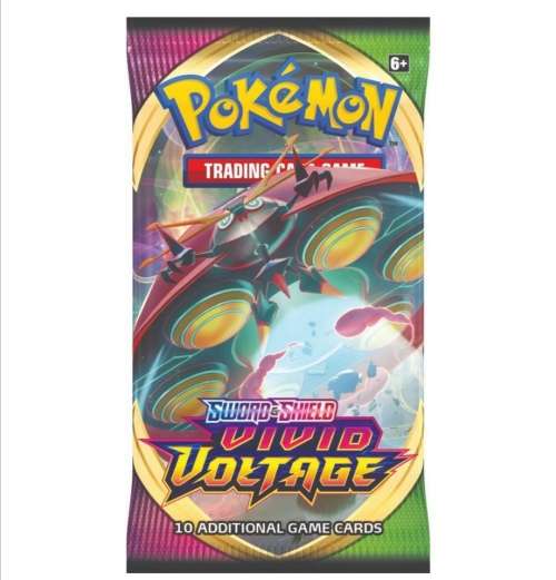 Pokemon trading game cards sword and shield vivid voltage