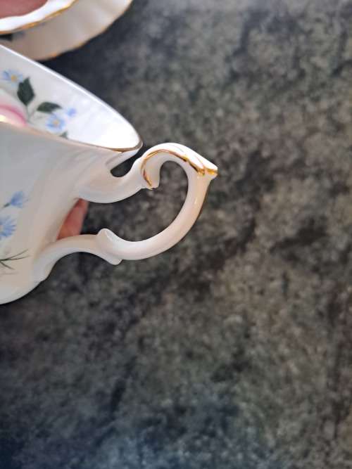 Royal Albert Soft Pink Rose Trio Unnamed