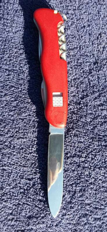 Victorinox Soldiers Knife 111mm Side Lock- Switzerland