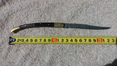 Handmade "Laquiole Style" DAMASCUS STEEL - Folding Knife