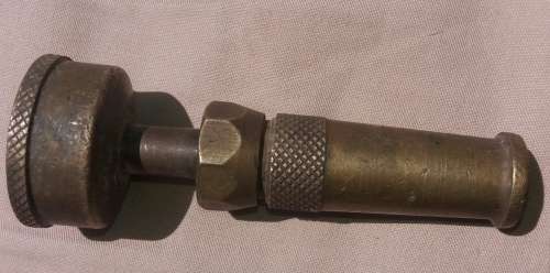 Vintage Brass Hose Nozzle