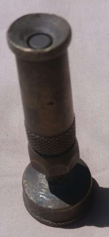 Vintage Brass Hose Nozzle