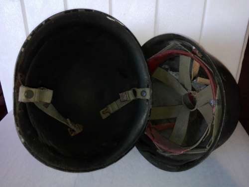 SANDF Angola Border War Era - Staal Dak (With inner and straps) Cpmplete