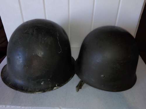 SANDF Angola Border War Era - Staal Dak (With inner and straps) Cpmplete
