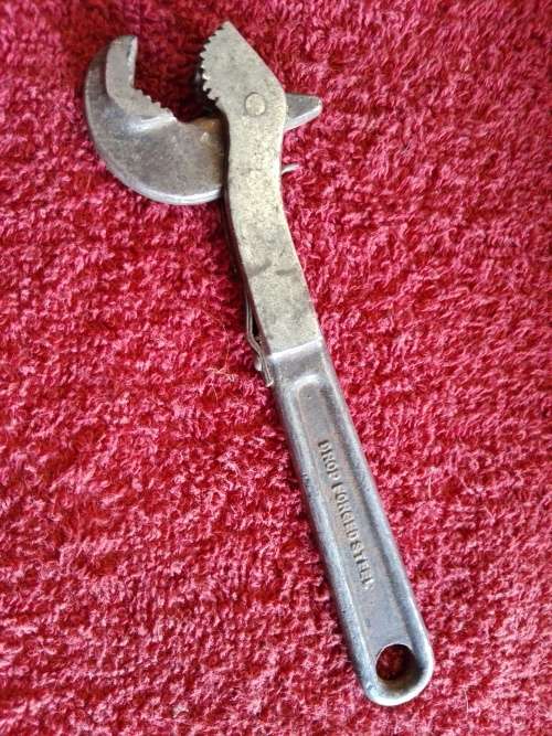 Vintage Chromavan Onehander 6" Germany Stickle Back Adjustable Spanner Wrench