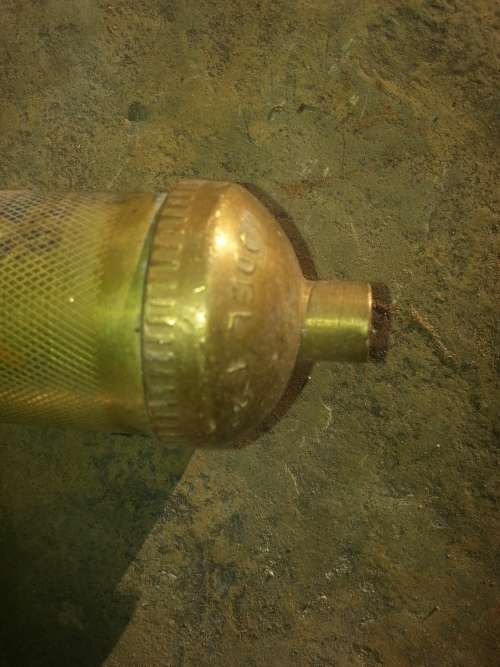 Vintage Tecalemit Model T26 London England Brass Grease Gun for the Bentley Speed Six