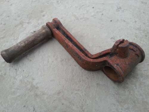 Old vintage Farm Implement Crank Handle