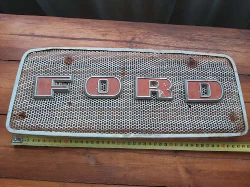 Old Ford Tractor Name Plaque