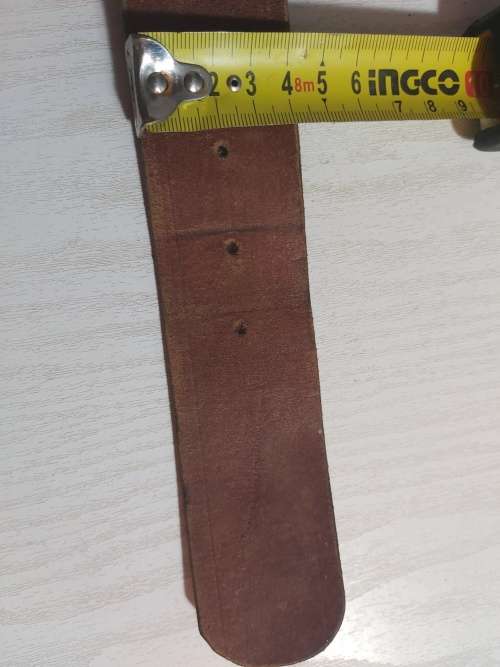 Leather ammo belt  .38 / 375mag / .44