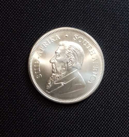 ONE OUNCE SILVER 2019 KRUGERRAND (UNC)