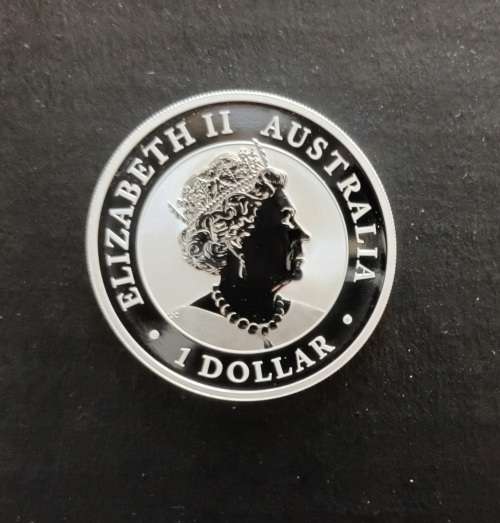 {ECONO BID} RARE 2021 AUSTRALIAN WEDGE-TAILED EAGLE 1 OZ SILVER COIN (UNC) (IN CAPSULE)