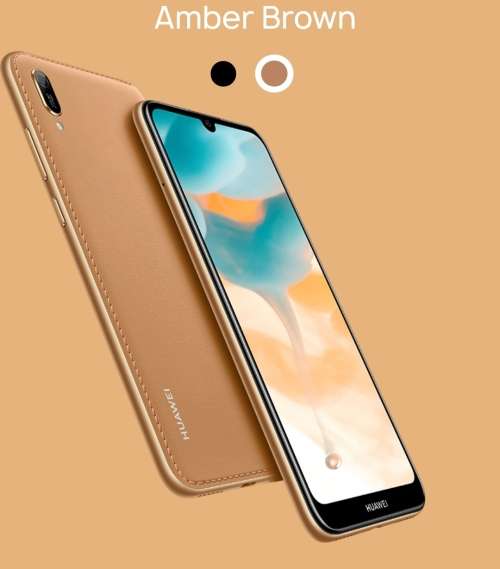 DEMO MODEL DUAL-SIM HAUWEI Y6 (2019) MODEL SMARTPHONE WITH TEMPERED GLASS SCREEN PROTECTOR and COVER