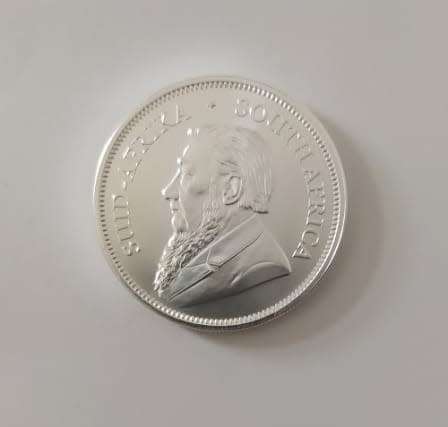 {ECONO BID} 2021 KRUGERRAND 1 OZ SILVER IN CAPSULE (UNC)