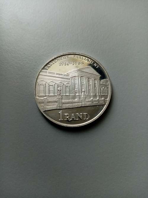 SOUTH AFRICA R1 PARLIAMENTARY PROOF COIN (80% SILVER)