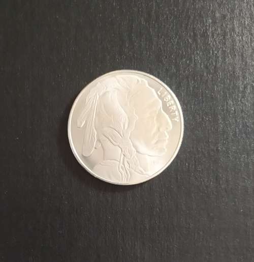 1 TROY OZ 999 FINE SILVER AMERICAN BUFFALO COIN