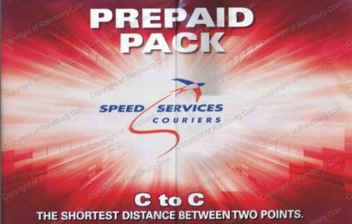 **PRE-PAID SPEED SERVICES COURIER COUNTER TO COUNTER 1KG PARCEL BAGS**