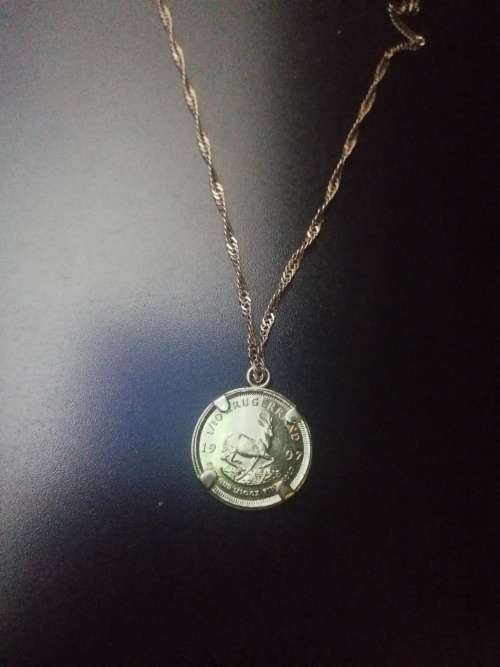 30th Anniversary 1997 1/10 Kruger Rand necklace