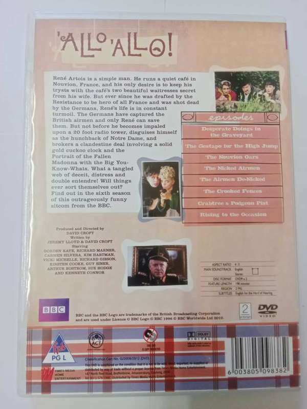 `Allo `Allo BBC comedy series
