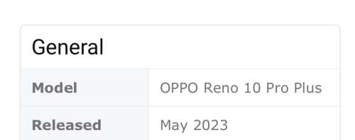 Brand New Sealed OPPO Reno 10 Pro Plus 5G 256Gb Memory 12Gb Ram . Dual Nano sim.