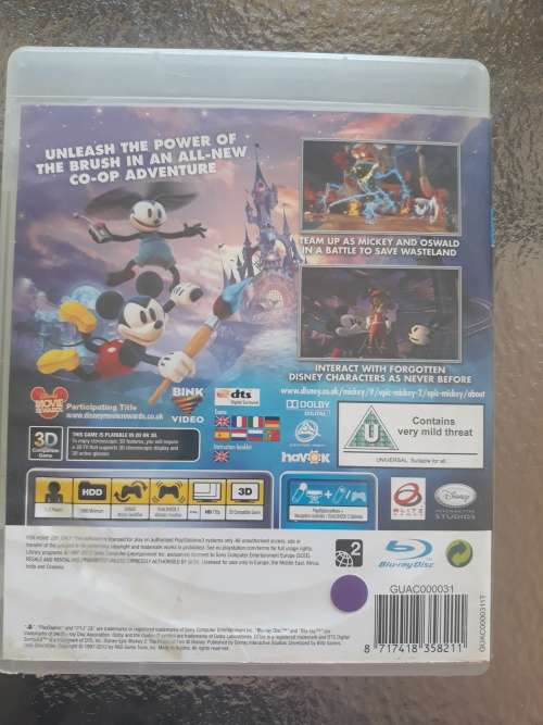 CIB Epic Mickey 2