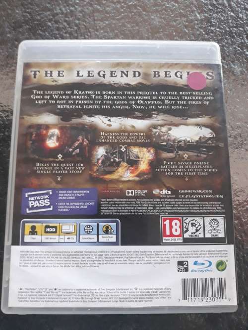CIB God of War: Ascension