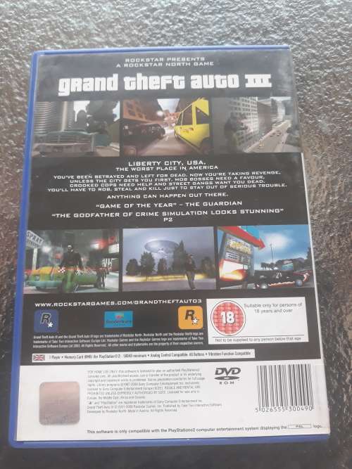 CIB Grand Theft Auto 3