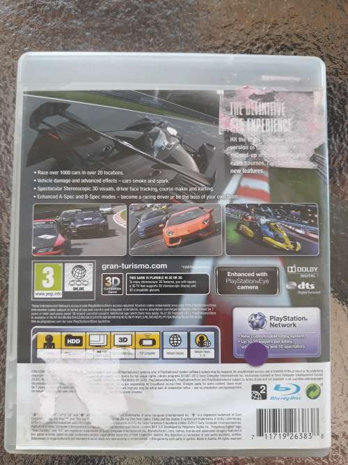 CIB Gran Turismo 5: Academy Edition