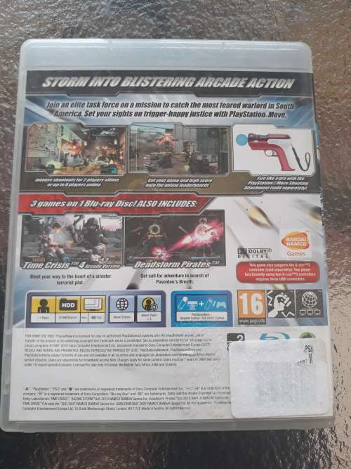 Time Crisis: Razing Storm- Ps3- Complete