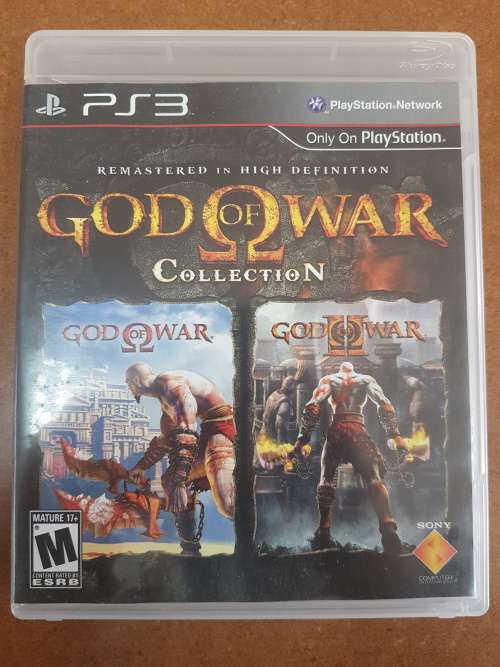 God of War Collection (Minty)- Ps3- Complete
