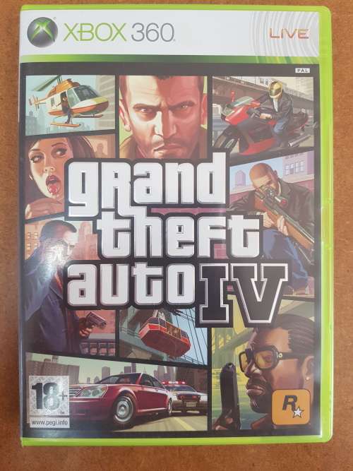 CIB Grand Theft Auto 4- Xbox 360