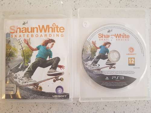 Shaun White Skateboarding- Ps3- Complete