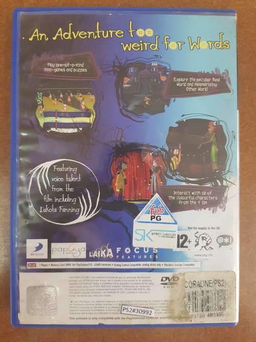 Coraline- Ps2- Complete