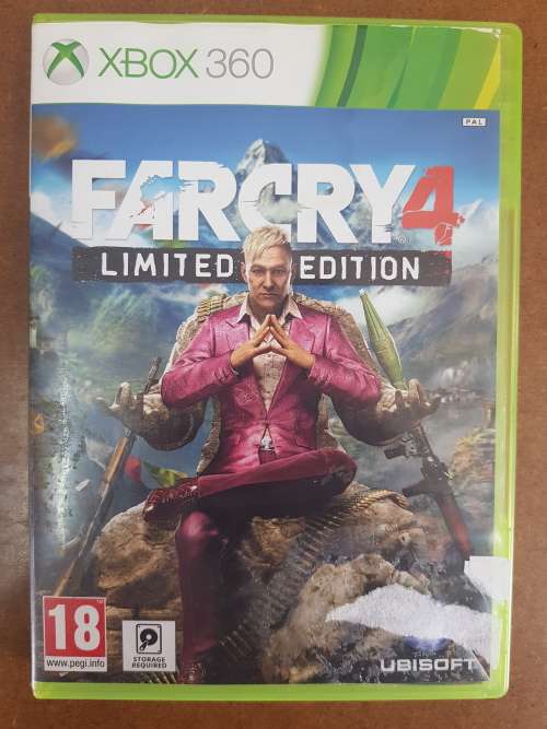 Farcry 4 (Limited Edition)- Xbox 360- Complete