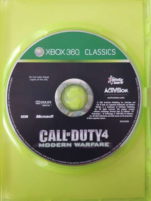 Call of Duty 4: Modern Warfare- Xbox 360