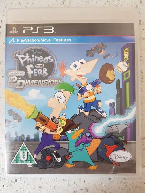 Phineas & Ferb: Across the 2nd Dimension- Ps3- Complete