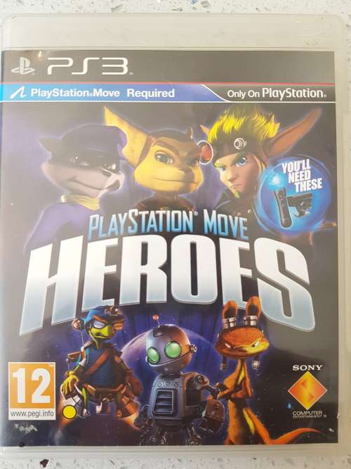 Playstation Move Heroes- Ps3- Complete