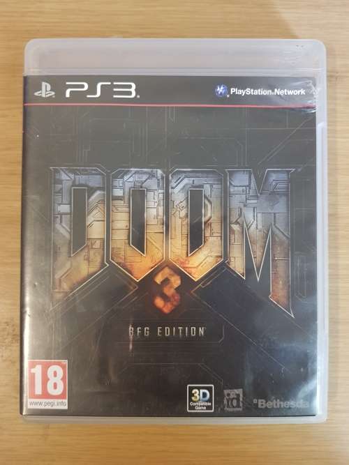 Doom 3 (BFG Ed.)- Ps3- Complete
