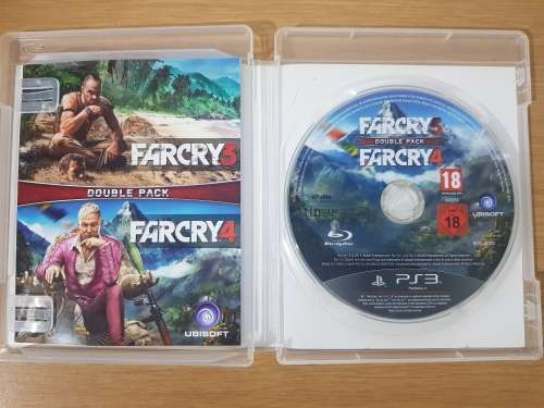 Farcry 3 & 4- Ps3- Complete
